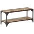 Mesa de centro de madera maciza reciclada 90x30x40