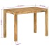 Mesa de comedor madera maciza de mango 110x55x76