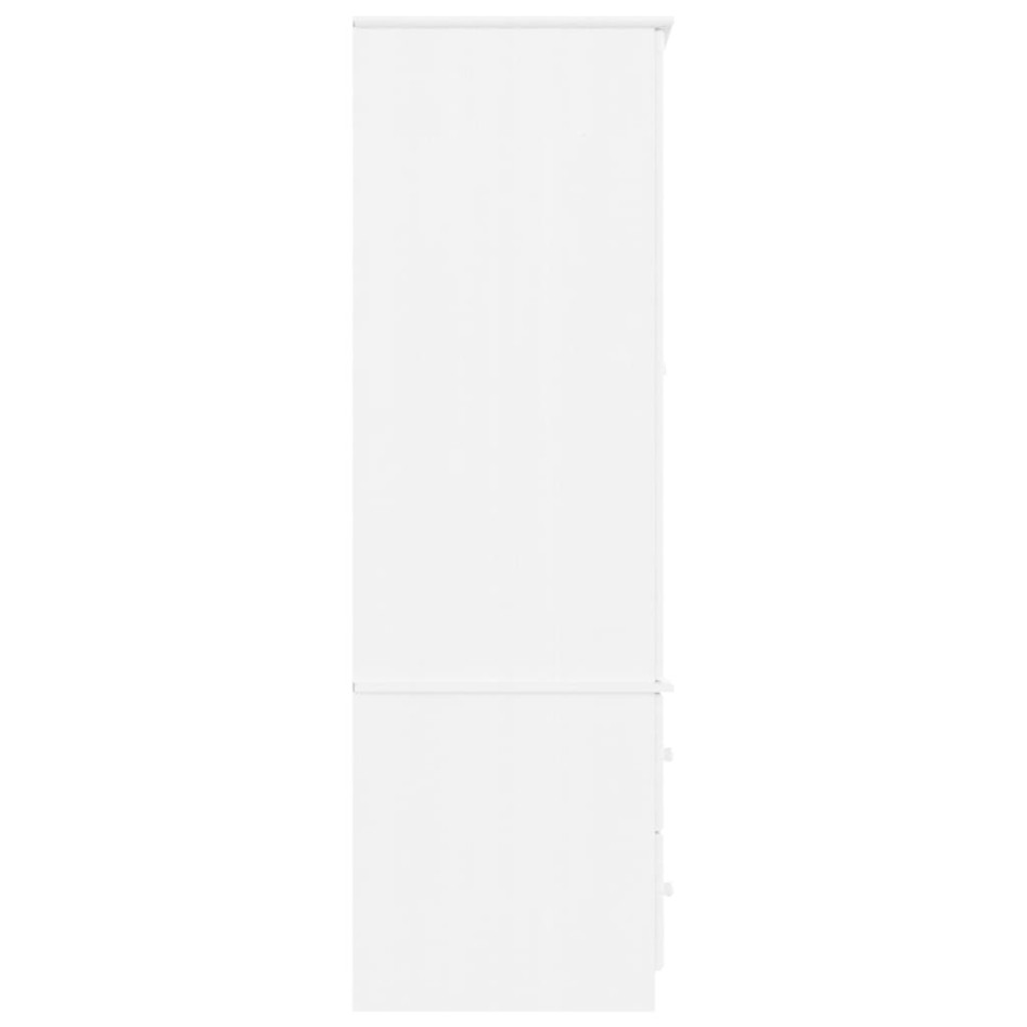 Armario ALTA madera maciza de pino blanco 90x55x170