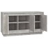 Aparador de madera contrachapada gris hormigón 102x35x55
