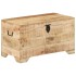 Cofre de almacenamiento de madera de mango