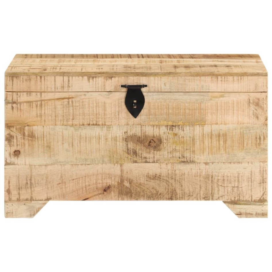 Cofre de almacenamiento de madera de mango