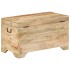 Cofre de almacenamiento de madera de mango