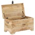 Cofre de almacenamiento de madera de mango