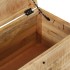 Cofre de almacenamiento de madera de mango