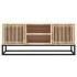 Mueble de TV hierro y madera contrachapada 105x30x45