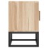 Mueble de TV hierro y madera contrachapada 105x30x45