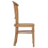 Silla de jardín 2 unidades madera maciza de