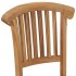 Silla de jardín 2 unidades madera maciza de