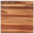 Tablero de mesa madera maciza de acacia 15-16 mm 80x80