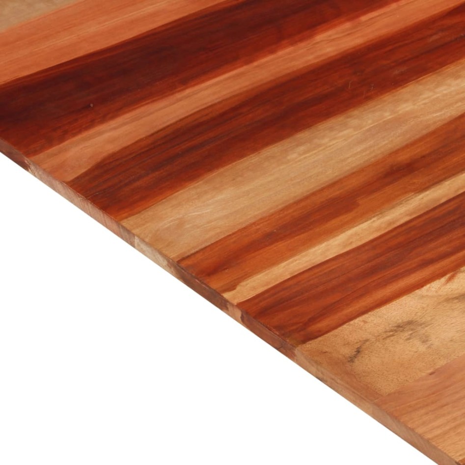 Tablero de mesa madera maciza de acacia 15-16 mm 80x80