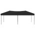 Carpa para fiestas plegable negro 3x6
