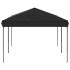 Carpa para fiestas plegable negro 3x6