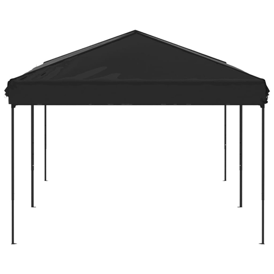 Carpa para fiestas plegable negro 3x6