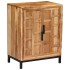 Aparador de madera maciza de acacia marrón 60x35x76