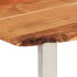 Mesa de comedor de madera maciza de acacia 180x90x76