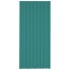 Panel para tejado acero galvanizado verde 36 unidades 100x45