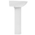 Lavabo de pie de cerámica blanco 520x440x190