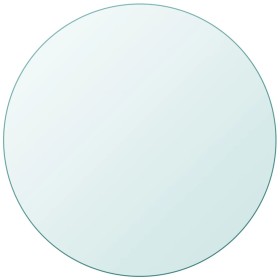 Tablero de mesa de cristal templado redondo 900