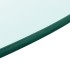 Tablero de mesa de cristal templado redondo 900