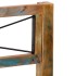 Estructura de cama de madera maciza reciclada 180x200