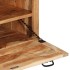 Banco zapatero madera de acacia maciza 85x40x45