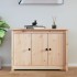 Aparador de madera maciza de pino 110x35x74