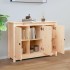 Aparador de madera maciza de pino 110x35x74