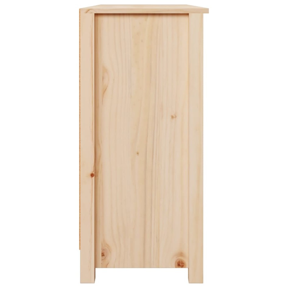Aparador de madera maciza de pino 110x35x74