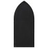 Espejo de jardín negro hierro para exterior 100x45