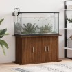 Soporte de acuario madera ingeniería marrón roble 101x41x58 cm