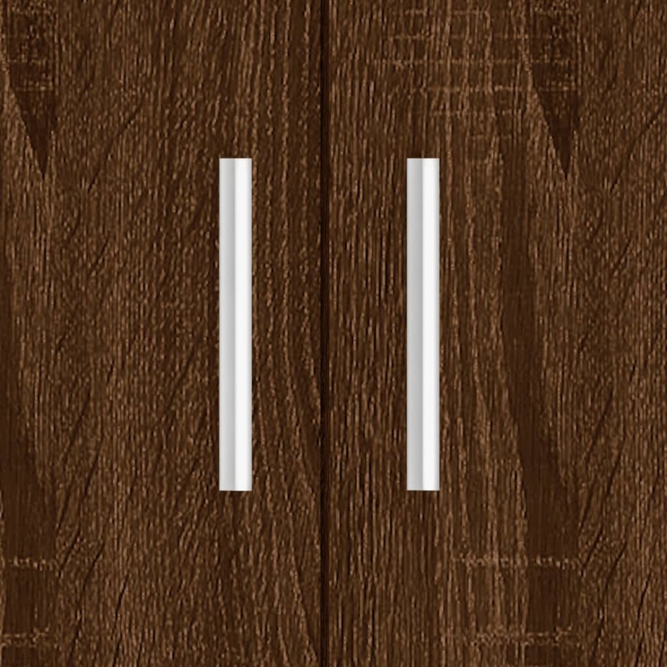 Soporte de acuario madera ingeniería marrón roble 101x41x58