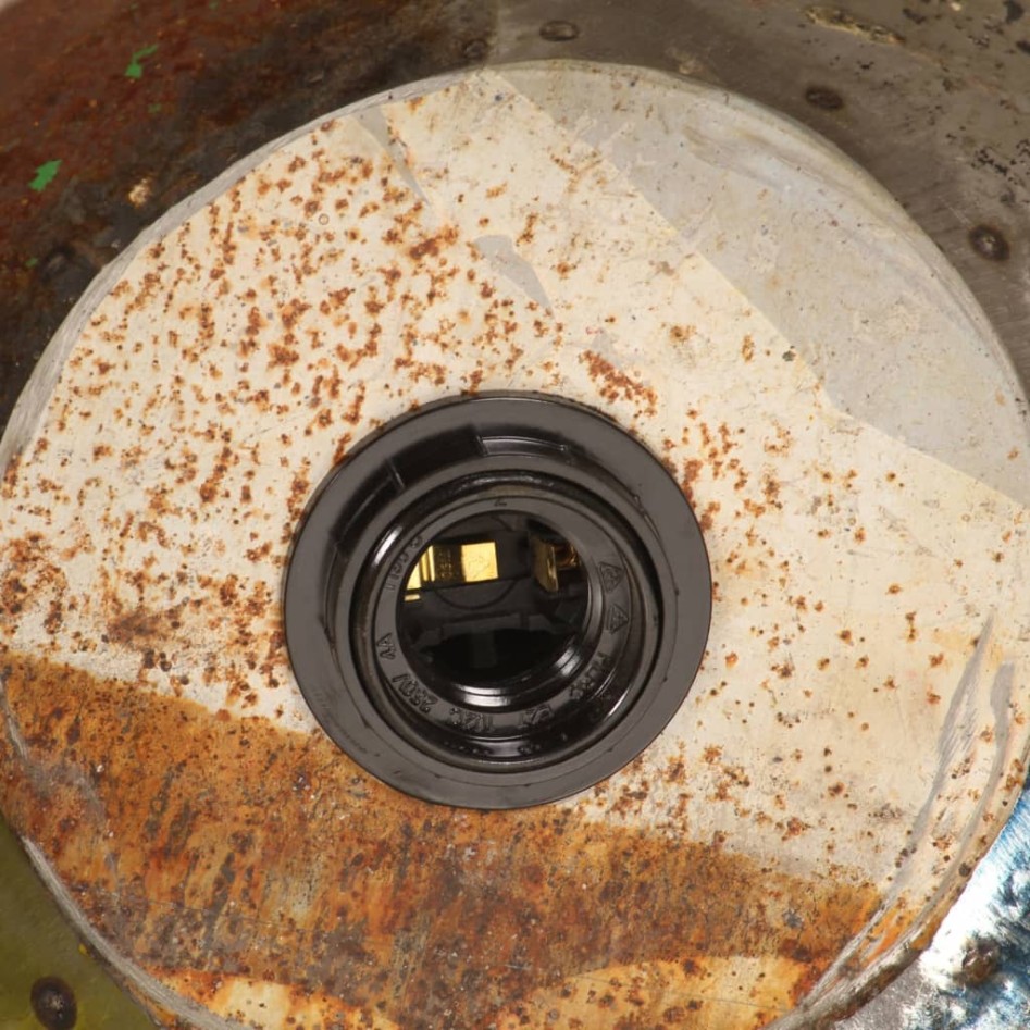 Lámpara colgante industrial multicolor E27 25 W 111