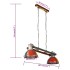 Lámpara colgante industrial multicolor E27 25 W 111