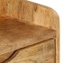 Mesita de noche de madera maciza de mango 40x30x59,5