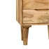 Mesita de noche de madera maciza de mango 40x30x59,5