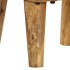 Mesita de noche de madera maciza de mango 40x30x59,5