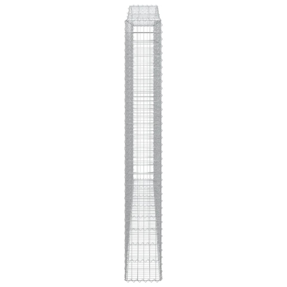 Cesta gaviones forma arco hierro galvanizado 400x30x220/240