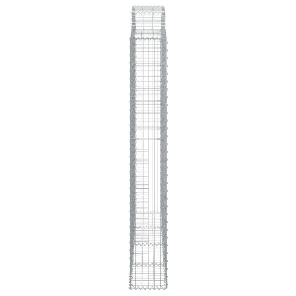 Cesta gaviones forma arco hierro galvanizado 200x30x200/220