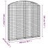 Cesta gaviones forma arco hierro galvanizado 200x30x200/220