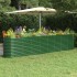 Jardinera arriate acero recubrimiento polvo verde 332x40x68