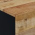 Mesitas de noche 2 uds madera maciza de mango 40x33x46