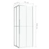 Cabina de ducha ESG 70x70x180