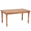 Mesa de centro Batavia de madera de teca 90x50x45 cm