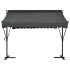 Toldo de pie independiente gris antracita 300x300