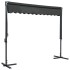 Toldo de pie independiente gris antracita 300x300