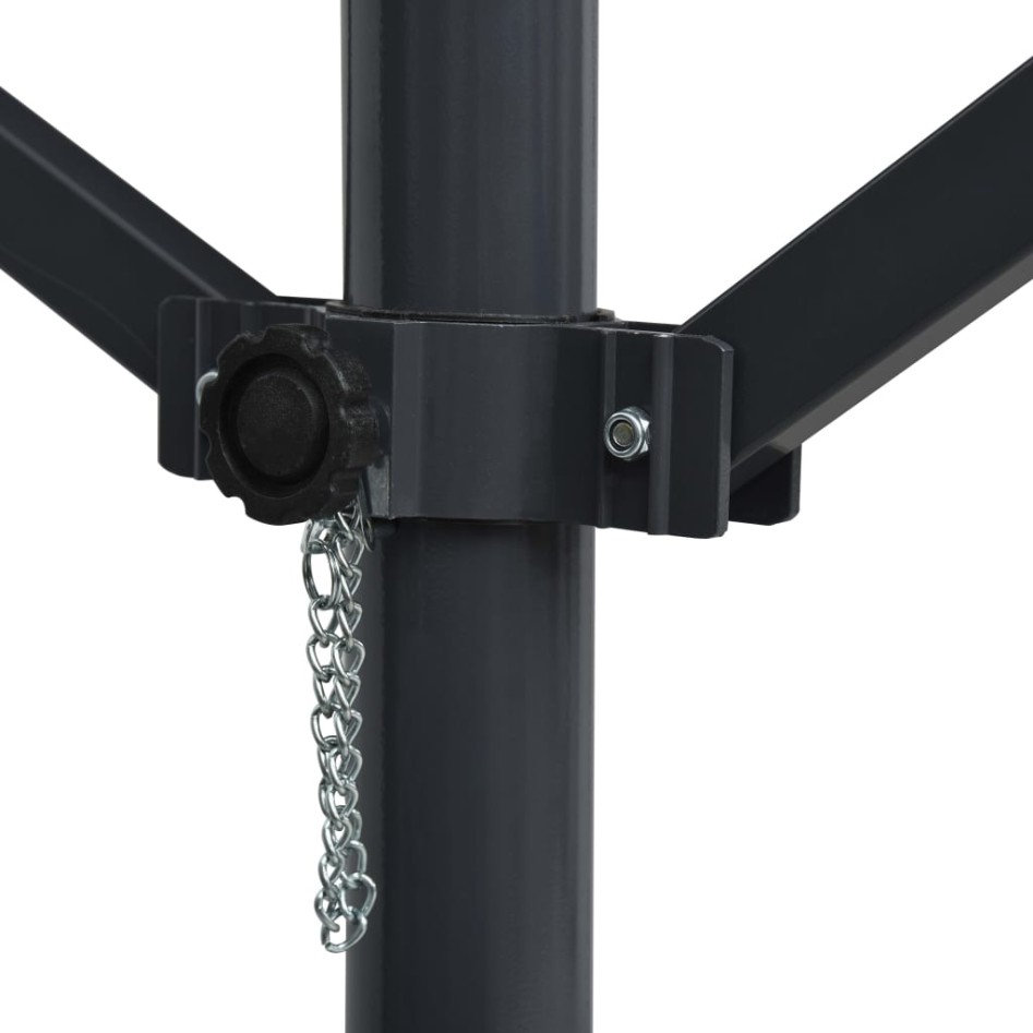 Toldo de pie independiente gris antracita 300x300