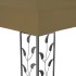Cenador gris taupe 6x3 m 180