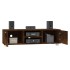 Mueble para TV madera contrachapada roble ahumado