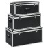 Cajas de almacenamiento 3 unidades aluminio
